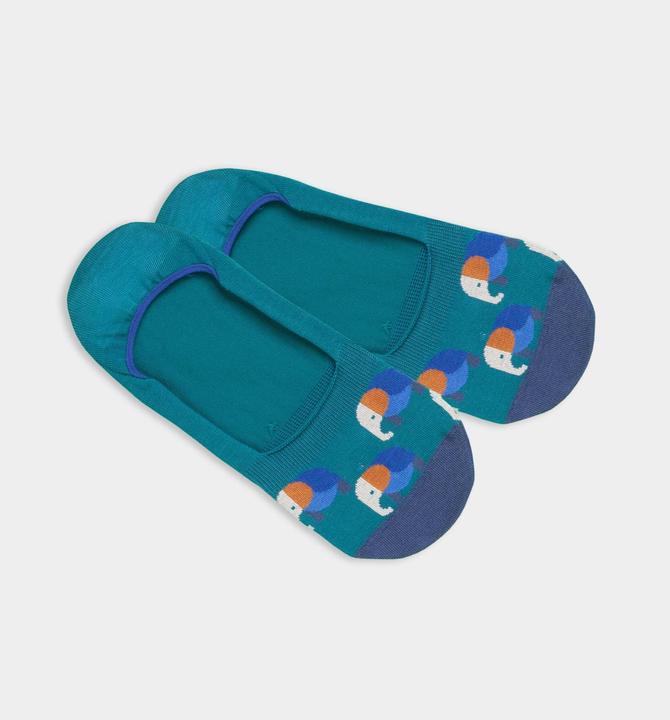 Produktbild DillySocks Socken "Invisibles" grÃ¼n (43 - 46)