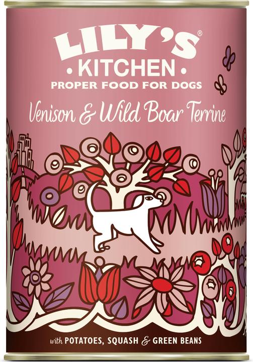 Produktbild Lily's Kitchen Venison and Wild Boar Terrine (Adult, 1 Stk., 400 g)