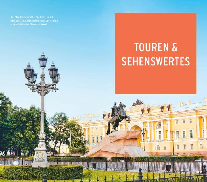 Actual product image on tour Reiseführer St. Petersburg (German, Wolfgang Rssig, 2019)