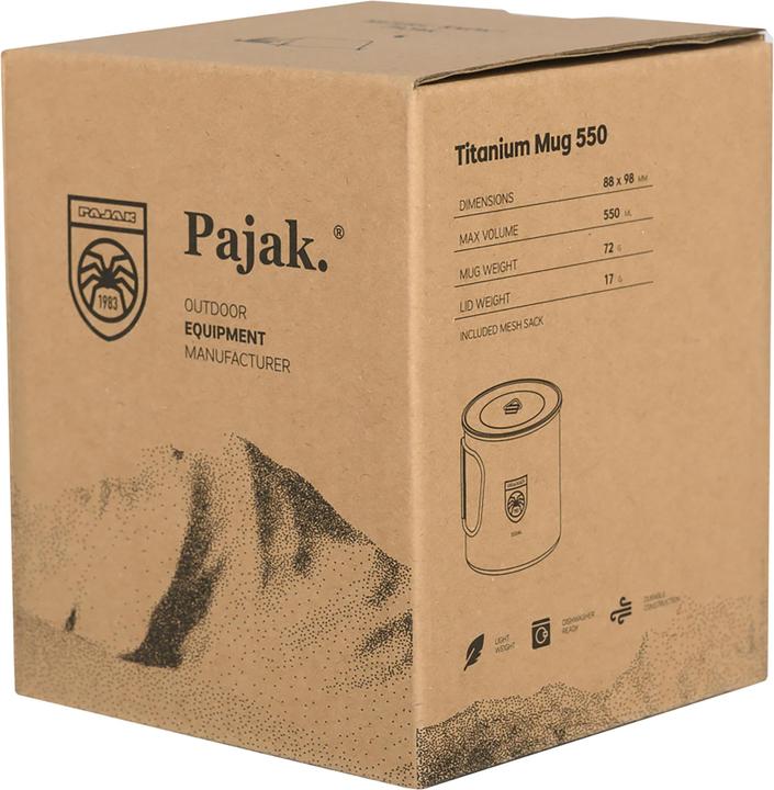 Actual product image Pajak Titanium 550