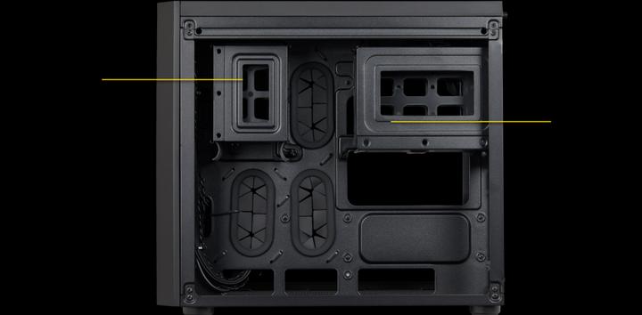 Actual product image Corsair Crystal 280X TG (mATX)