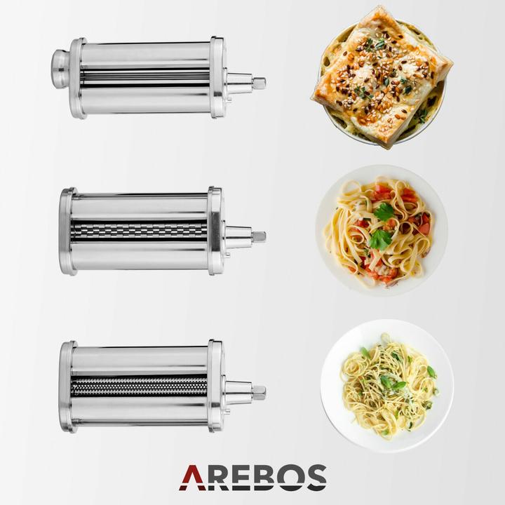 Actual product image Arebos Spaghetti - noodle attachment