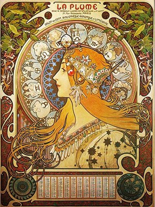 Immagine prodotto D-Toys Puzzle 1000 Alfons Mucha, Zodiak (1000 pezzi)