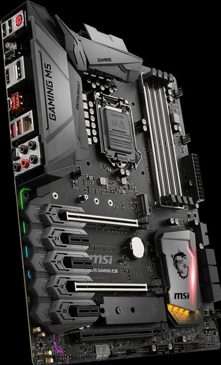 Produktbild MSI Z370 Gaming M5 (LGA 1151, Intel Z370, ATX)
