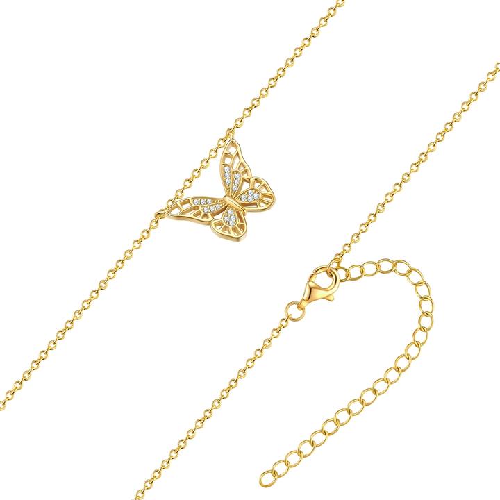 Immagine prodotto Rafaela Donata Collana da donna con farfalla - 36586 (Argento)