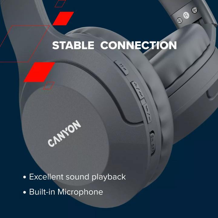 Actual product image Canyon BTHS-3 (No noise cancelling, 15 h, Wireless, Cable)