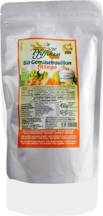 Produktbild Pfiffikuss Gemüsebouillon 'fit to go' Nachfüllbeutel Bio (250 ml)