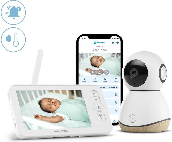 Produktbild Maxi-Cosi MC See Baby Monitor Pro (Babyphone mit Kamera, 200 m)