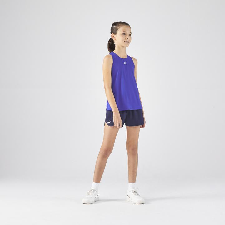 Actual product image Artengo Mädchen Top Rundhals - TTK Dry blau (6, 7, 8)