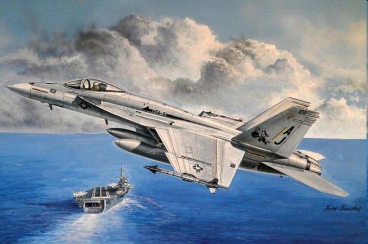 Actual product image Hobby Boss F/A-18E Super Hornet