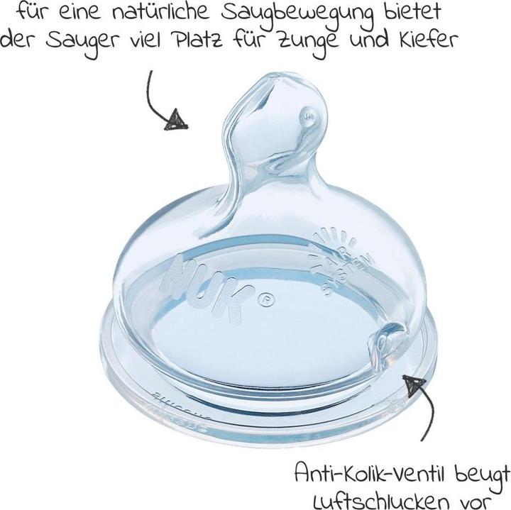 Image du produit NUK Coffret de départ Disney Winnie l'ourson First Choice+ avec contrôle de la température, 0-6 mois (150 ml)