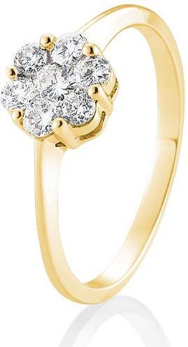 Produktbild Breuning Verlobungsring Flower (55, 585/14 K Gold)