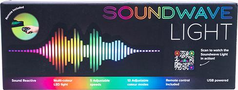 Actual product image Fizz Creations Sound Wave Logo Light