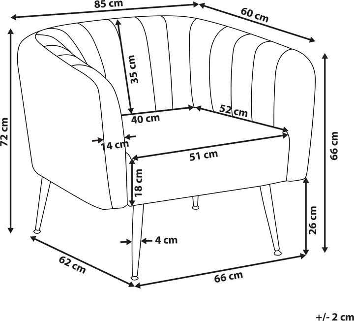 Actual product image Beliani Laconia