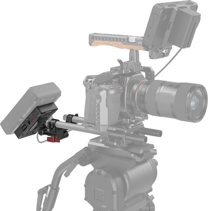 Actual product image SmallRig V Mount Battery Adapter Plate (Basic Version) with Extension Arm 3499B (Rechargeable battery)