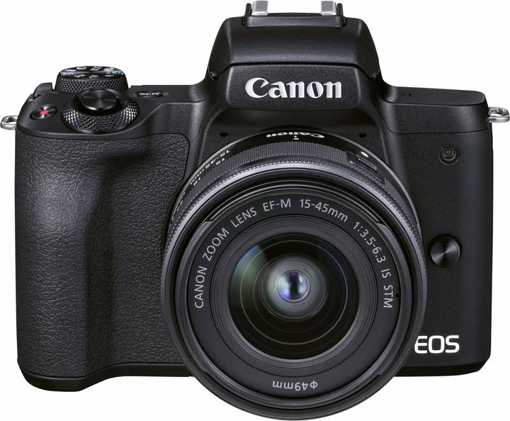 Canon EOS M50 Mark II (15 - 45 mm, 24 Mpx, APS-C / DX)