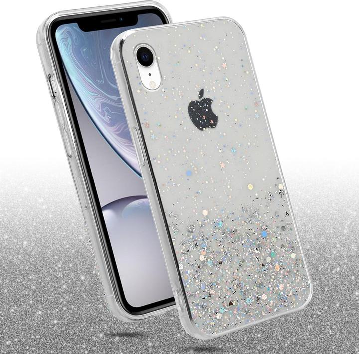 Actual product image Cadorabo TPU cover sparkling glitter (Apple iPhone XR)