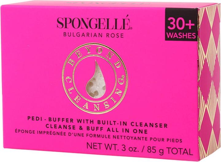 Produktbild Spongellé Pedi-Buffer - Bulgarian Rose (Fussbad)