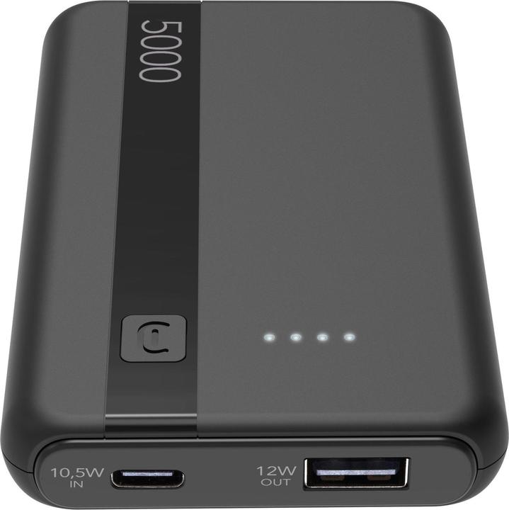 Immagine prodotto Cellularline Banca di energia 5000 - Nero (5000 mAh, 12 W)