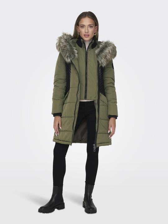 Image du produit Only Manteau à capuche en fourrure (S)
