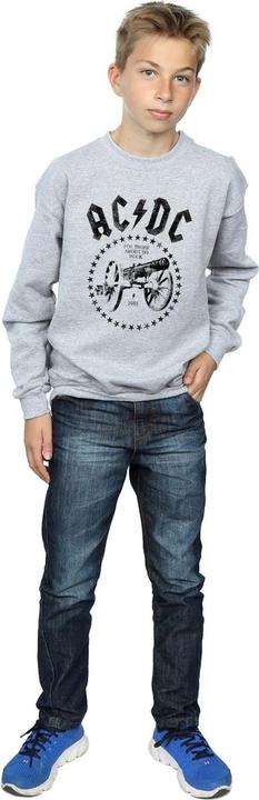 Actual product image AC/DC Boys We Salute You Cannon Sweatshirt (116)
