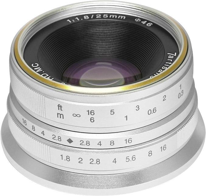 Immagine prodotto 7artisans 25mm f/1.8-16 (Micro Four Thirds, APS-C / DX)
