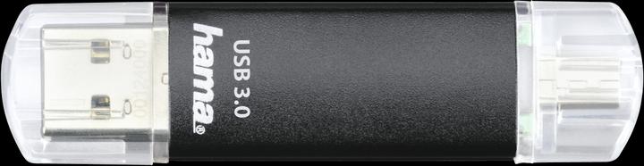 Produktbild Hama Laeta Twin (128 GB, USB-A, Micro USB, USB 3.0)