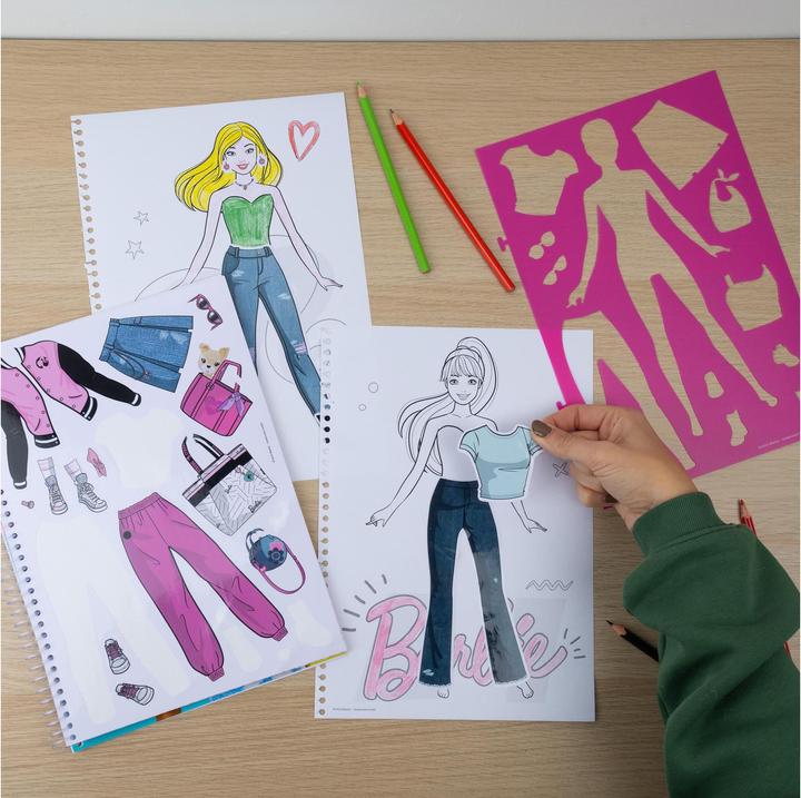 Image du produit Barbie Carnet de croquis Fashion Desinger