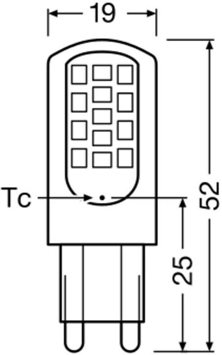 Immagine prodotto Osram Pin (G9, 4.20 W, 470 lm, 1 x, E)