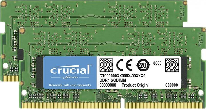 Produktbild Crucial Laptop Memory (2 x 32GB, 3200 MHz, DDR4-RAM, SO-DIMM)