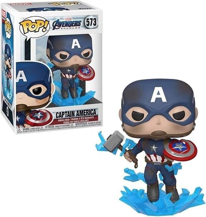 Immagine prodotto Funko POP! Avengers: Captain America with Broken Shield & Mjölnir