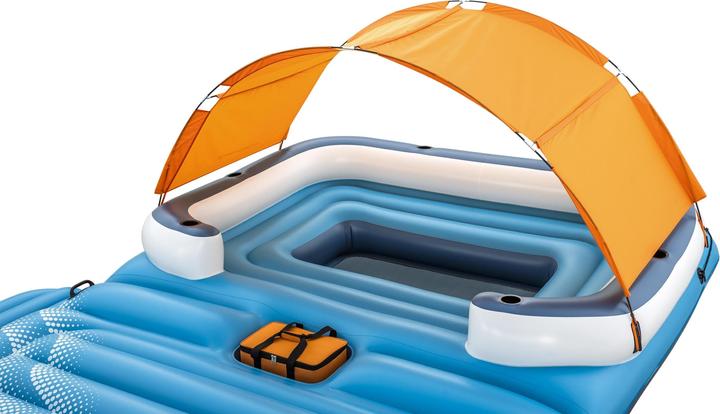Actual product image Bestway Hydro Force Tropical Breeze 6-Person Inflatable Party Island 3.73 m