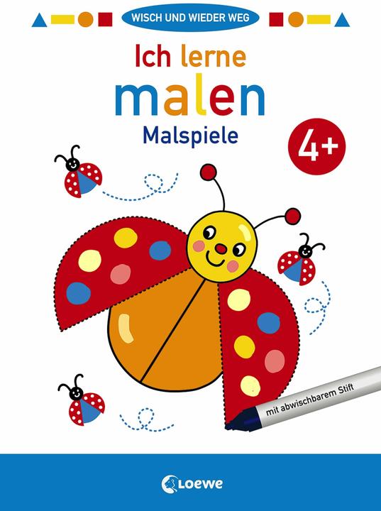 Produktbild Wisch und wieder weg - Ich lerne malen 4+ (Deutsch, Elena Hein, Loewe Kreativ, 2020)