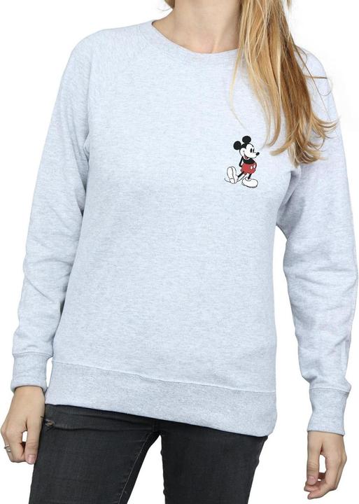 Immagine prodotto Disney Mickey Mouse Kickin Retro Chest Felpa Donna (M)