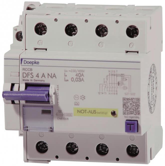 Actual product image Doepke GmbH RCD switch DFS4 040-4/0.03-A NA