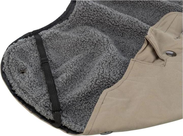 Actual product image Trixie Rouen S coat, 40 cm, beige (S, Dog coat)