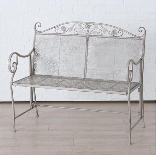 Produktbild Boltze Home Gartenbank Flores 105 x 92 cm, Beige