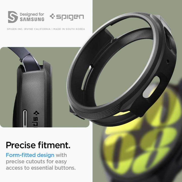 Produktbild Spigen Liquid Air Samsung Galaxy Watch 7 44 mm czarny/matte black ACS07900