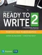 Immagine prodotto NEW EDITION: Ready to Write 2 with Essential Online Resources (Inglese, Christine Root, Karen Blanchard, 2016)