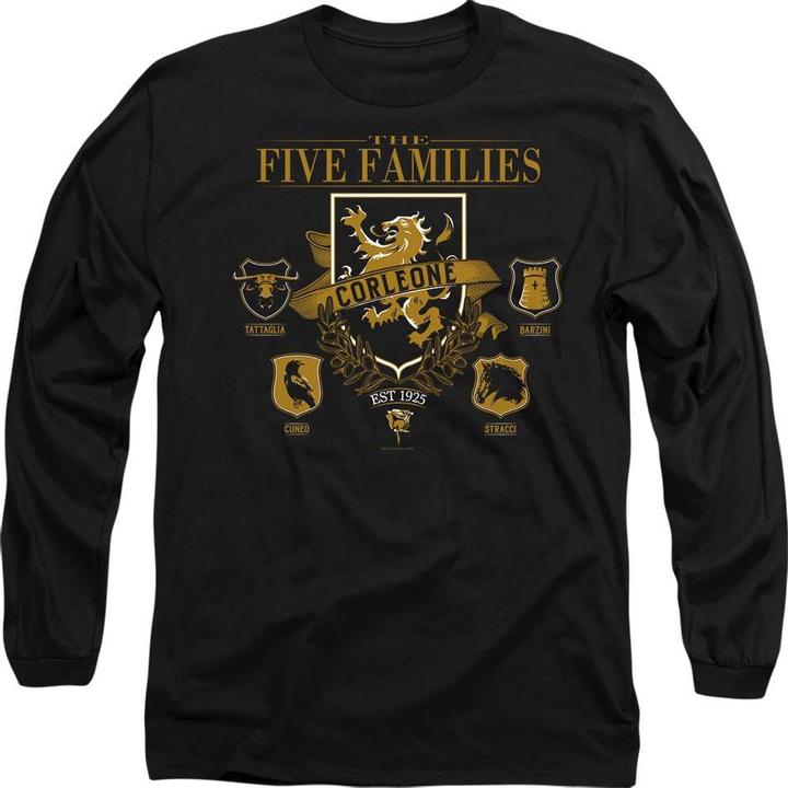 The Godfather Five Families TShirt (XL)