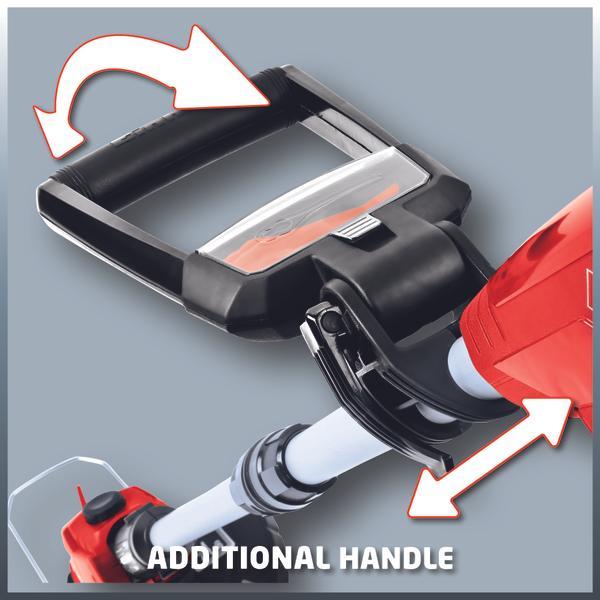 Actual product image Einhell GE-CT 18 Li Kit (Plastic knives)