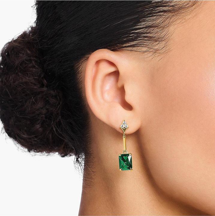 Immagine prodotto Thomas Sabo Orecchini pietra verde oro (Argento 925)