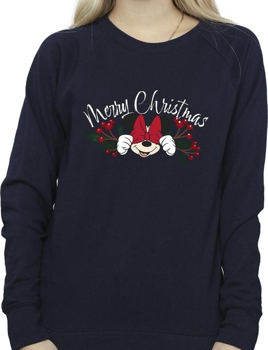 Immagine prodotto Disney Minnie Mouse Christmas Holly Felpa Donna (M)