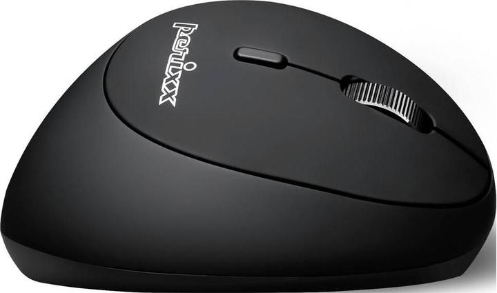 Produktbild Perixx PERIMICE-819, ergonimische vertikale Maus, silent click, Multi-Device, schwarz (Kabellos)