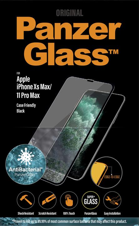 Actual product image PanzerGlass Screen Protector (1 Piece, Apple iPhone 11 Pro Max, Apple iPhone XS Max)