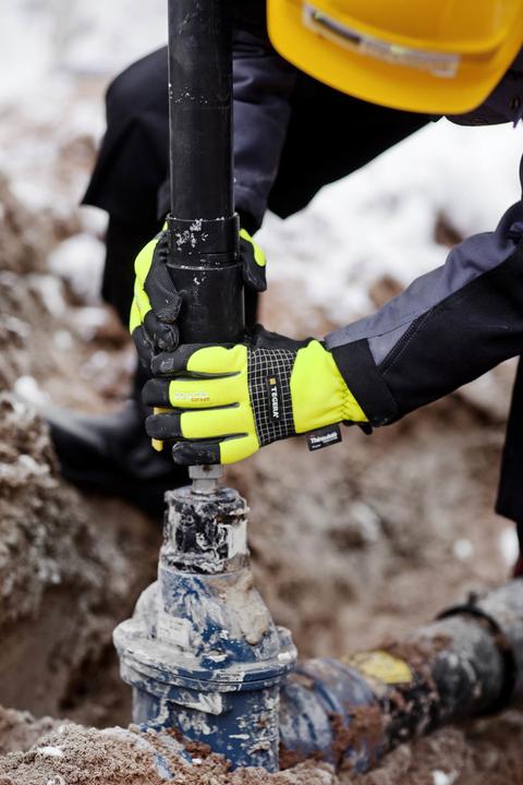 Actual product image Ejendals TEGERA 9128 Workshop gloves, Nylon, Polyester, Polyurethane (XL)