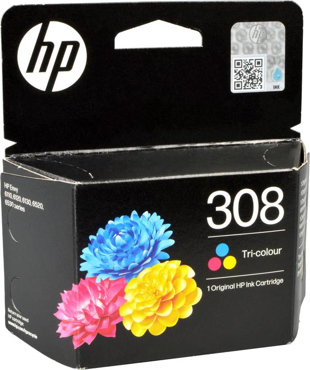 HP 7FP20UE#CE1 308 Envy Ink 3colour 120 (M, C, Y)