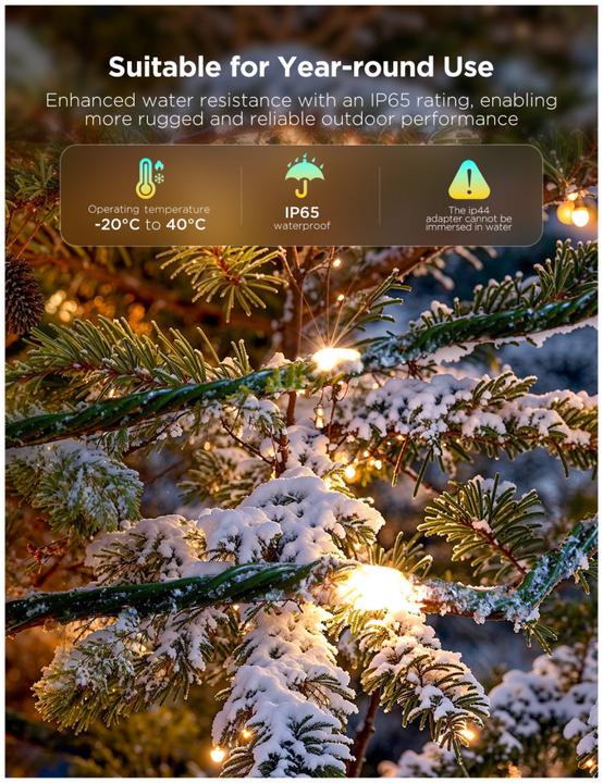 Actual product image Govee Christmas String Lights 2 (20 m)