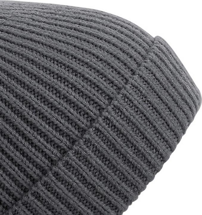 Immagine prodotto Beechfield Cappello Bobble a coste lavorato a maglia (Taglia unica)