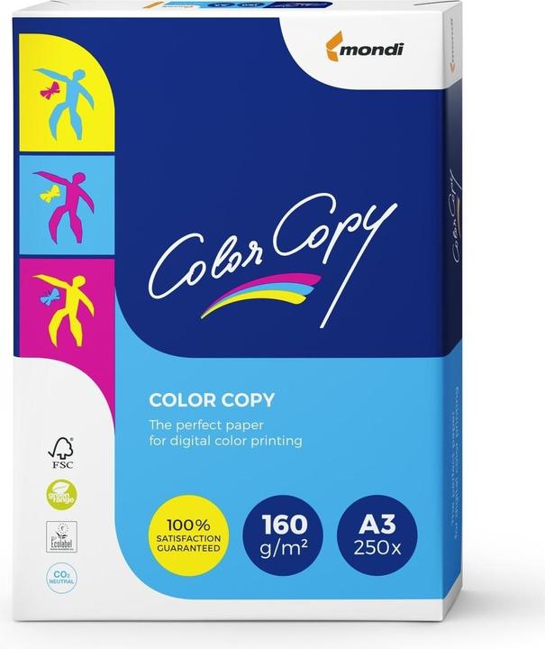 Actual product image Mondi colour copy (160 g/m², 250 x, A3)